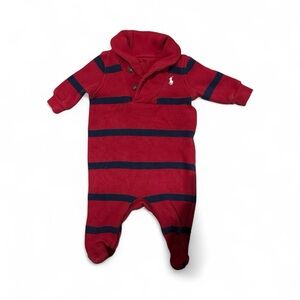 Ralph Lauren Kids One Piece in Red and Navy